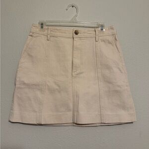 Madewell Light Tan Skirt